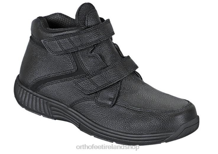 Men Orthofeet Glacier Gorge Black Boots JR622157