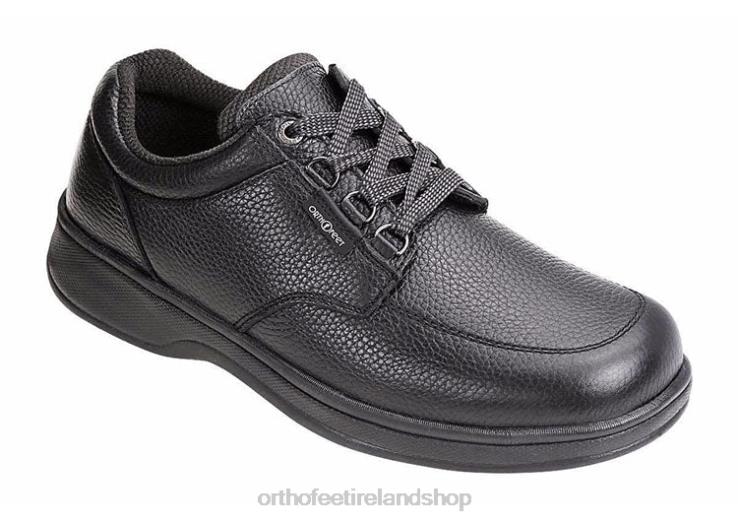 Men Orthofeet Avery Island Black Casual Shoes JR622172