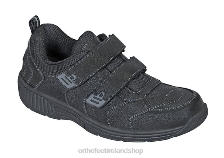 Men Orthofeet Alamo Black Sneakers JR622145