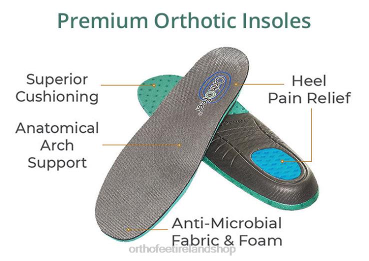 Women Orthofeet Quincy Stretch Blue Casual Shoes JR622105