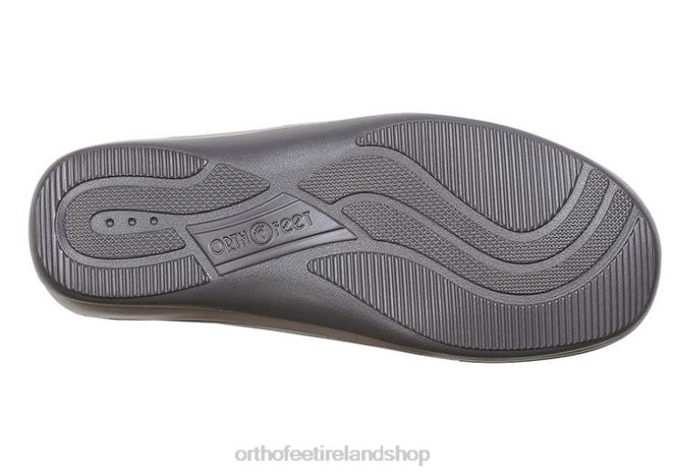 Women Orthofeet Sanibel Heel Strap Blue Casual Shoes JR622109