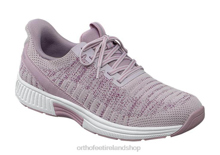 Women Orthofeet Kita Hands-Free Rose Sneakers JR62244